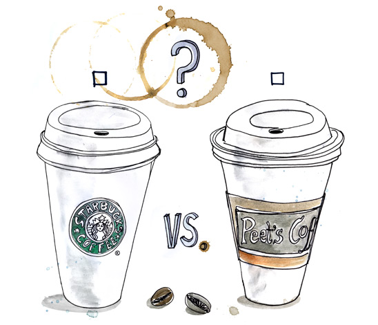 Starbucks vs. Peets