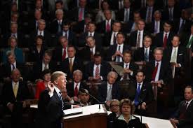 President Donald Trump addresses Congress for the first time, detailing his plans for the future of America.