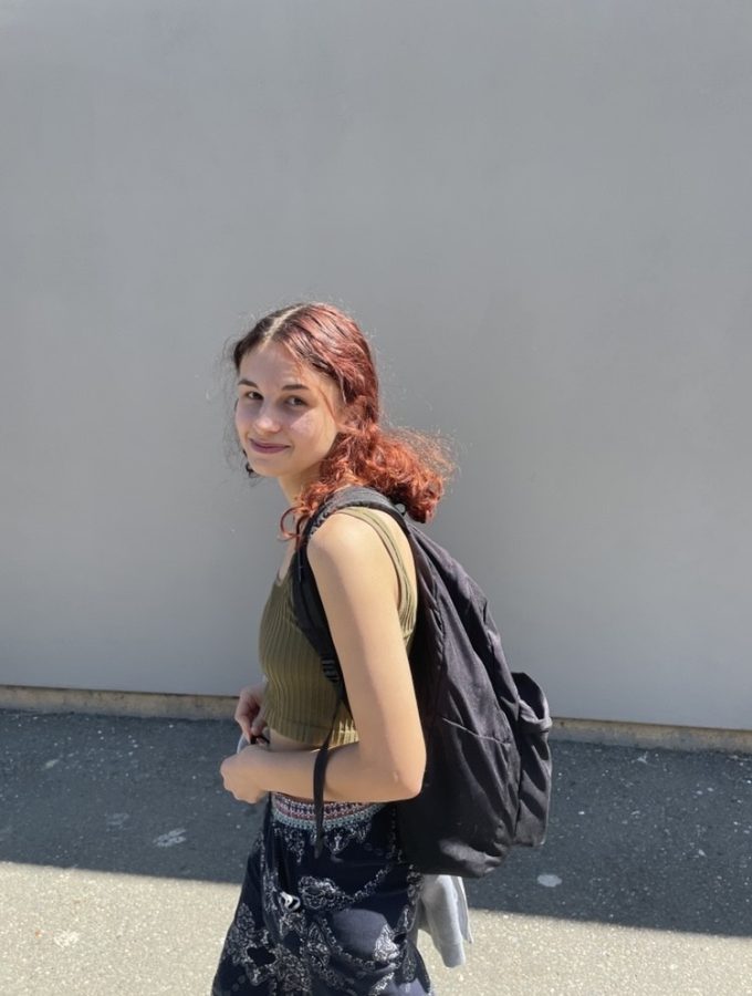 Sentinel journalist and senior Anya Moraru, pictured here at Northgate High School March 3, is Moldovan and Russian. She shares her insights and those of family and close friends on the Ukranian crisis.